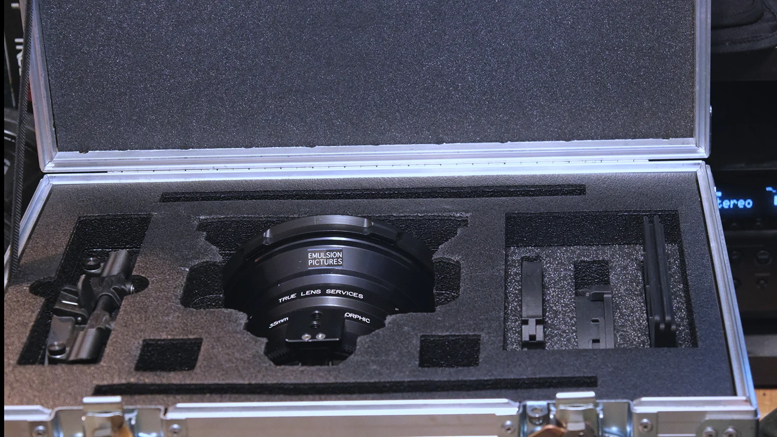 Lens case with matte box